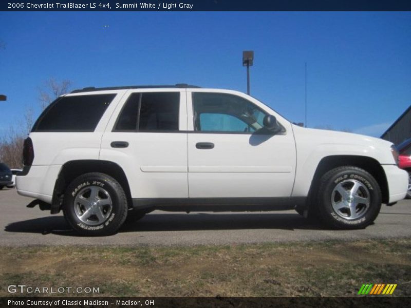 Summit White / Light Gray 2006 Chevrolet TrailBlazer LS 4x4