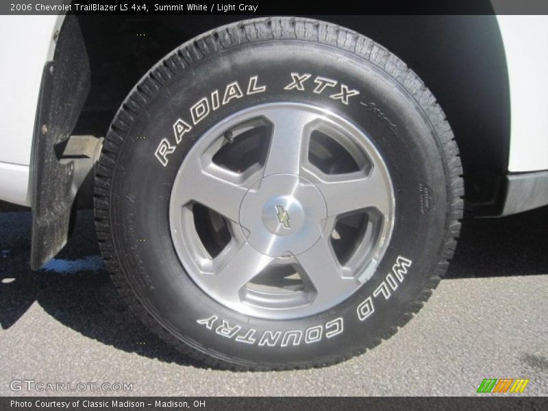 Summit White / Light Gray 2006 Chevrolet TrailBlazer LS 4x4