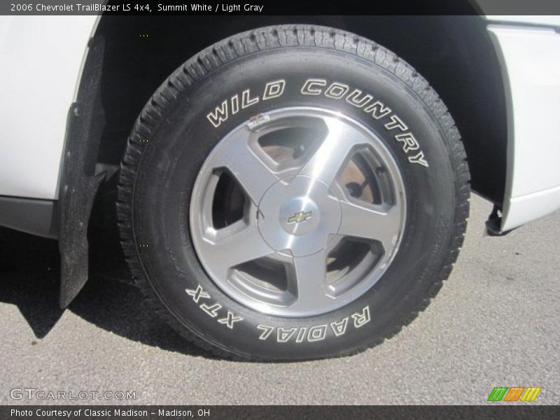 Summit White / Light Gray 2006 Chevrolet TrailBlazer LS 4x4