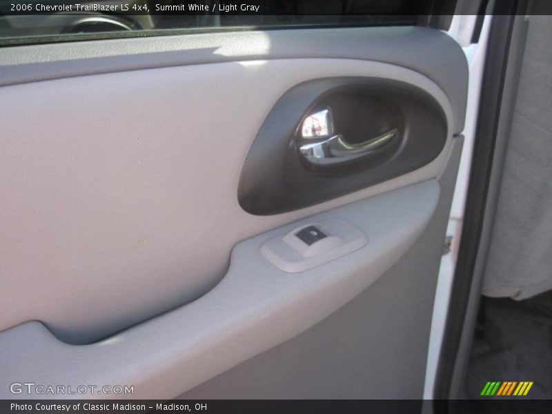 Summit White / Light Gray 2006 Chevrolet TrailBlazer LS 4x4