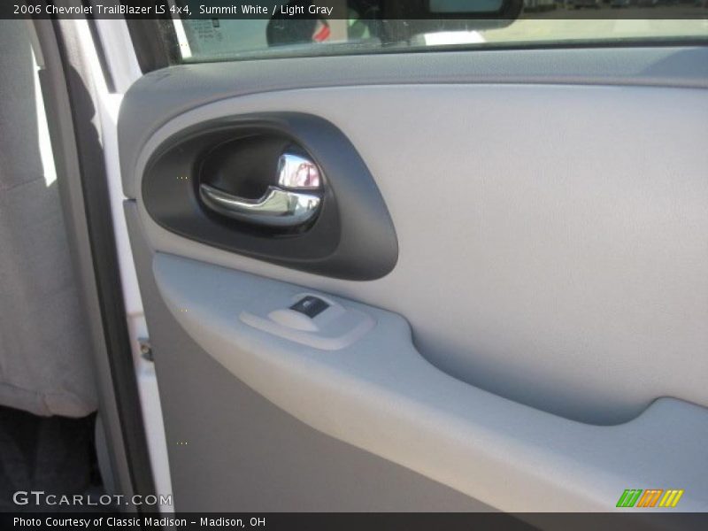Summit White / Light Gray 2006 Chevrolet TrailBlazer LS 4x4