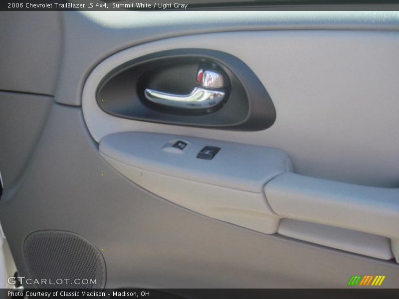 Summit White / Light Gray 2006 Chevrolet TrailBlazer LS 4x4