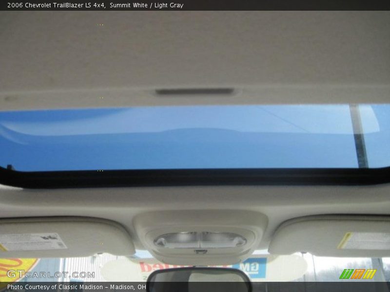 Summit White / Light Gray 2006 Chevrolet TrailBlazer LS 4x4