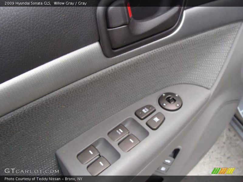 Willow Gray / Gray 2009 Hyundai Sonata GLS