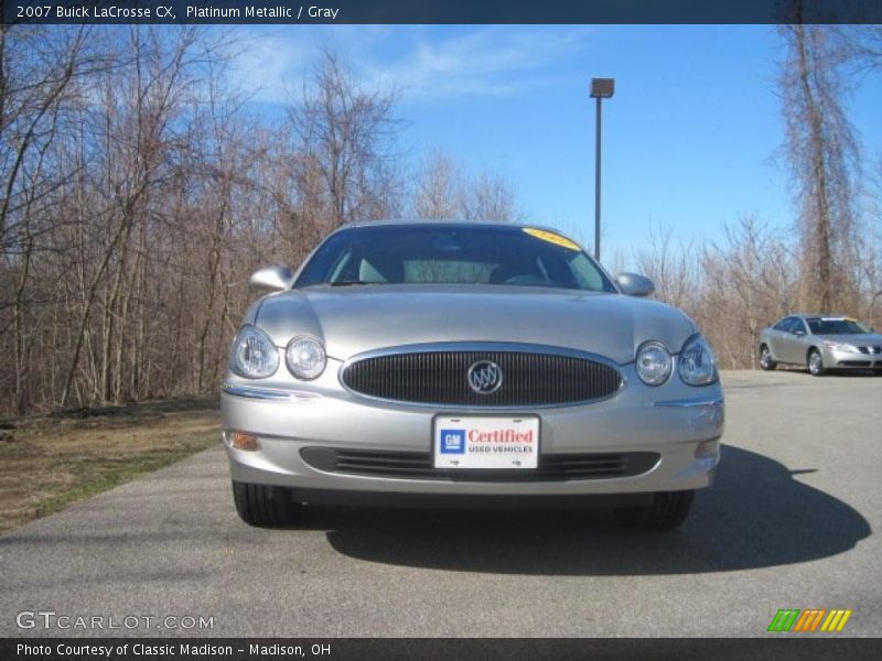 Platinum Metallic / Gray 2007 Buick LaCrosse CX