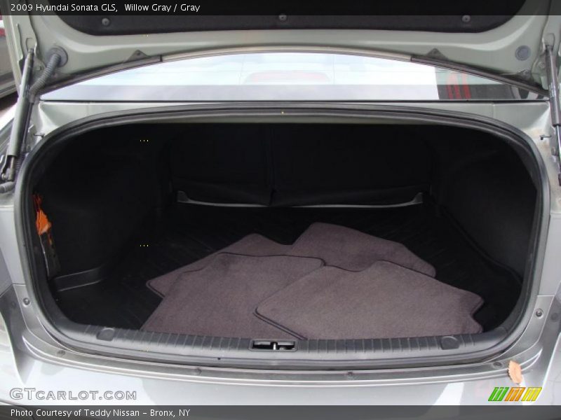 Willow Gray / Gray 2009 Hyundai Sonata GLS