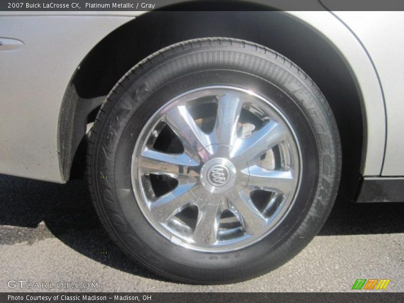 Platinum Metallic / Gray 2007 Buick LaCrosse CX
