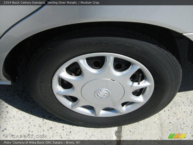 Sterling Silver Metallic / Medium Gray 2004 Buick Century Standard
