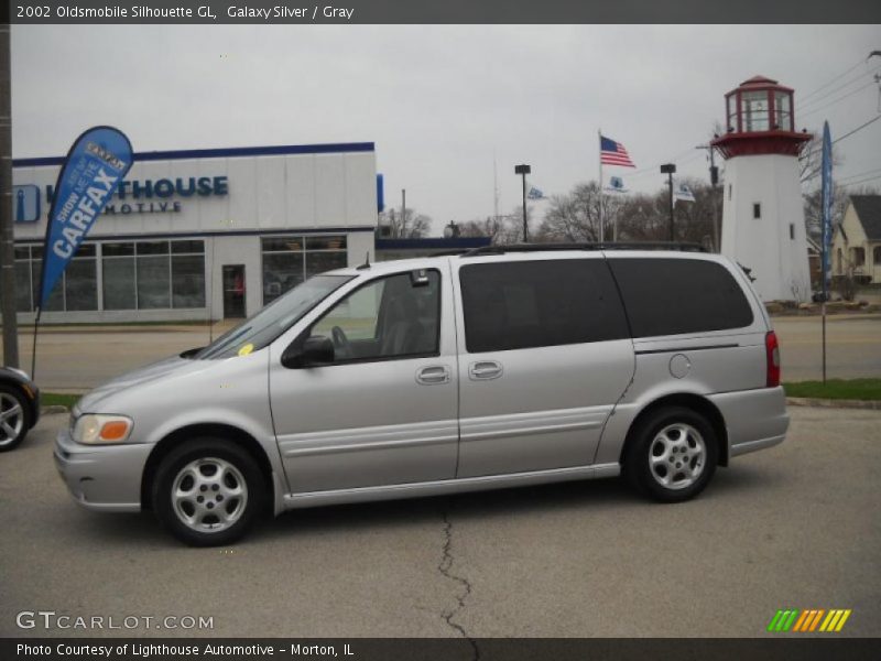 Galaxy Silver / Gray 2002 Oldsmobile Silhouette GL