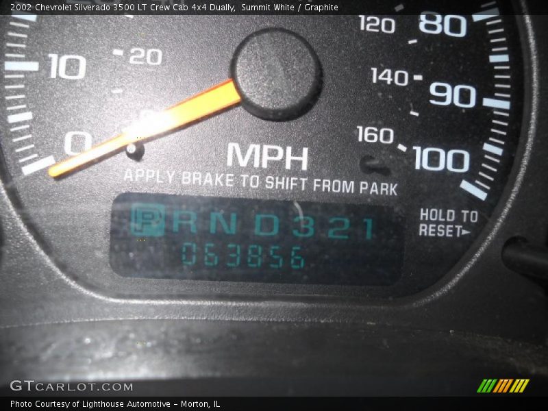 Summit White / Graphite 2002 Chevrolet Silverado 3500 LT Crew Cab 4x4 Dually