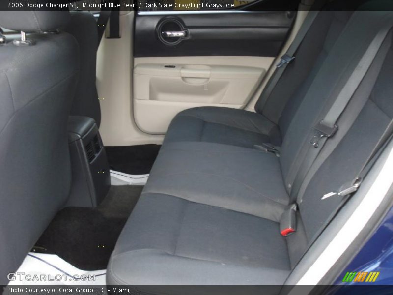 Midnight Blue Pearl / Dark Slate Gray/Light Graystone 2006 Dodge Charger SE