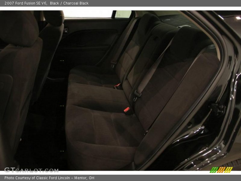 Black / Charcoal Black 2007 Ford Fusion SE V6