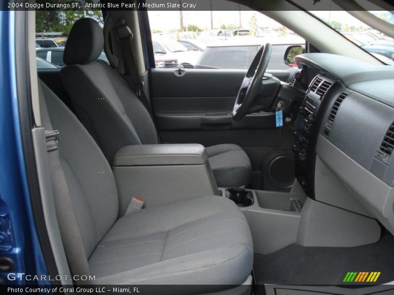 Atlantic Blue Pearl / Medium Slate Gray 2004 Dodge Durango ST