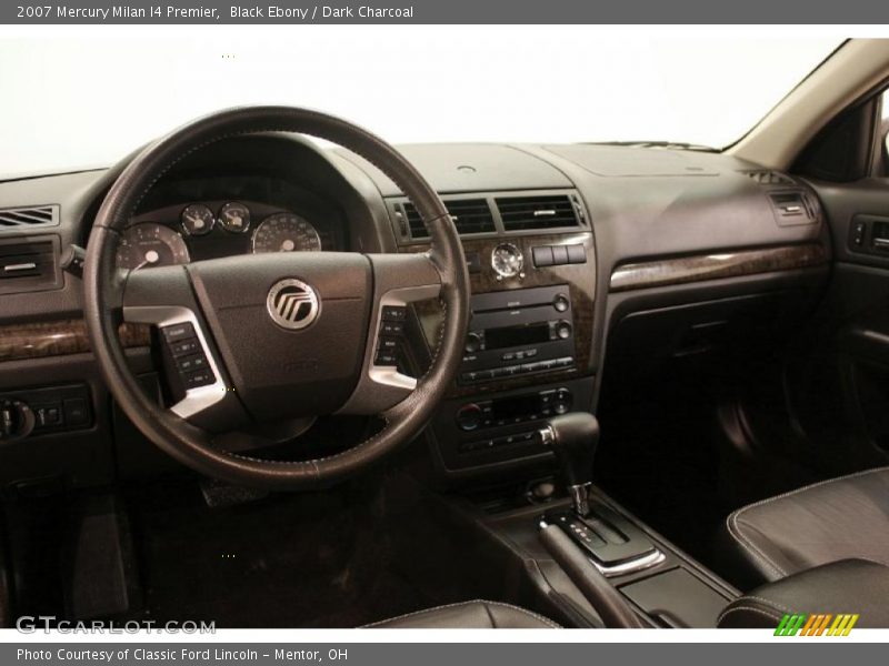 Black Ebony / Dark Charcoal 2007 Mercury Milan I4 Premier