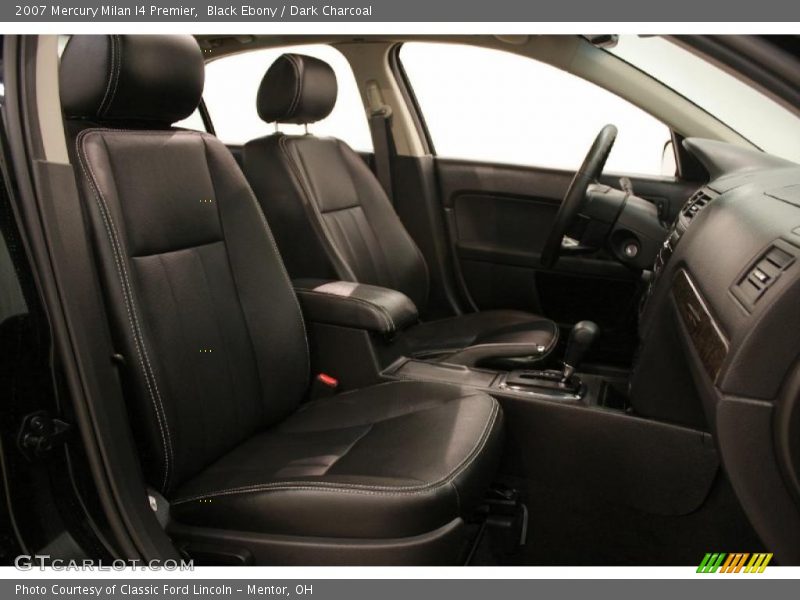 Black Ebony / Dark Charcoal 2007 Mercury Milan I4 Premier