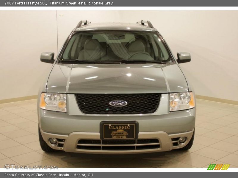 Titanium Green Metallic / Shale Grey 2007 Ford Freestyle SEL