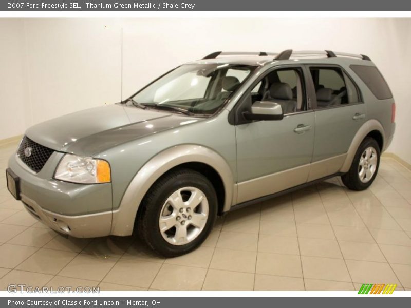 Titanium Green Metallic / Shale Grey 2007 Ford Freestyle SEL