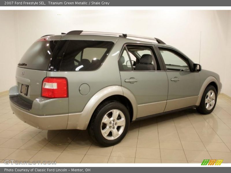 Titanium Green Metallic / Shale Grey 2007 Ford Freestyle SEL