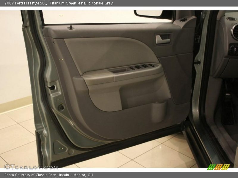 Titanium Green Metallic / Shale Grey 2007 Ford Freestyle SEL