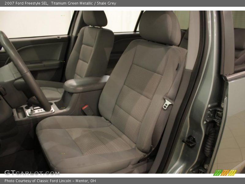Titanium Green Metallic / Shale Grey 2007 Ford Freestyle SEL