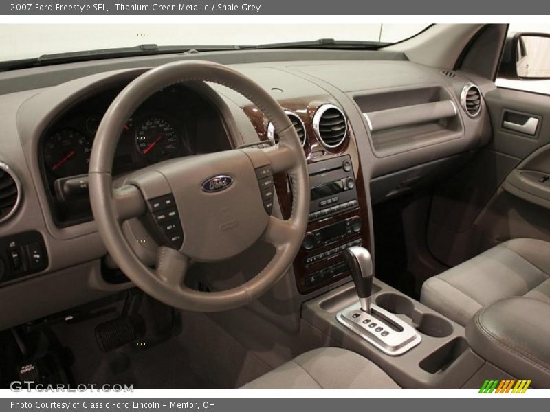 Titanium Green Metallic / Shale Grey 2007 Ford Freestyle SEL