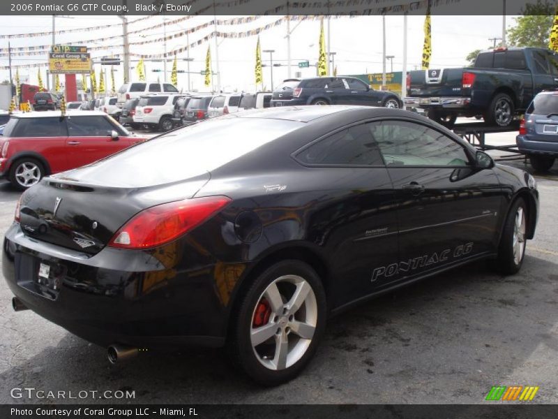 Black / Ebony 2006 Pontiac G6 GTP Coupe