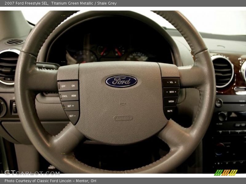 Titanium Green Metallic / Shale Grey 2007 Ford Freestyle SEL