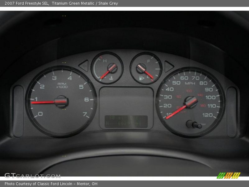 Titanium Green Metallic / Shale Grey 2007 Ford Freestyle SEL