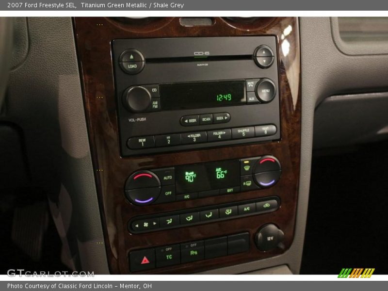 Titanium Green Metallic / Shale Grey 2007 Ford Freestyle SEL