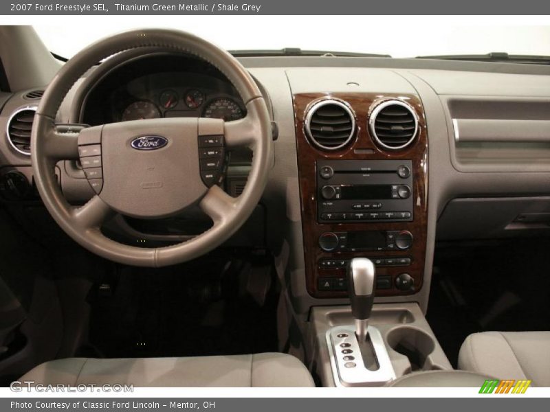 Titanium Green Metallic / Shale Grey 2007 Ford Freestyle SEL