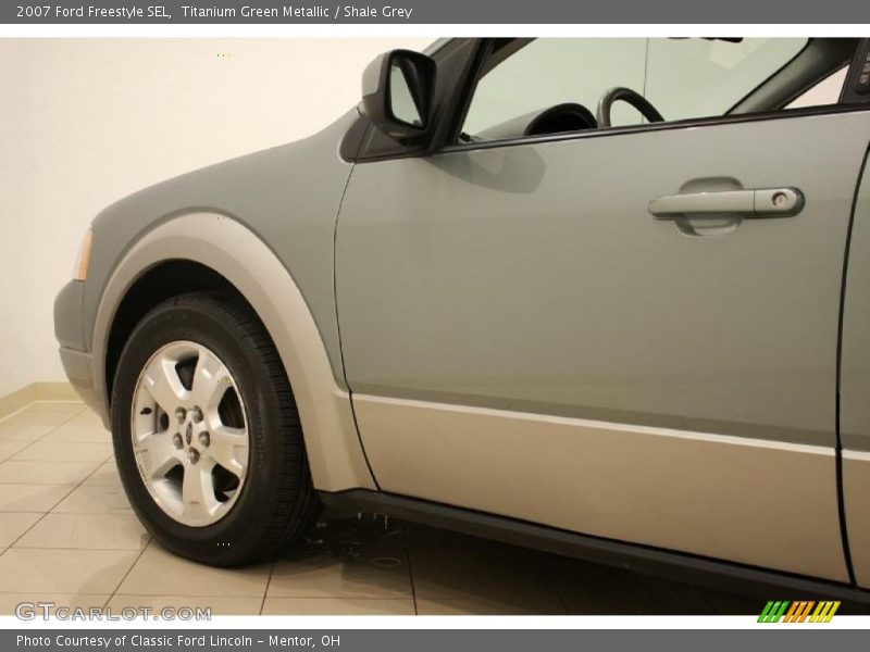 Titanium Green Metallic / Shale Grey 2007 Ford Freestyle SEL