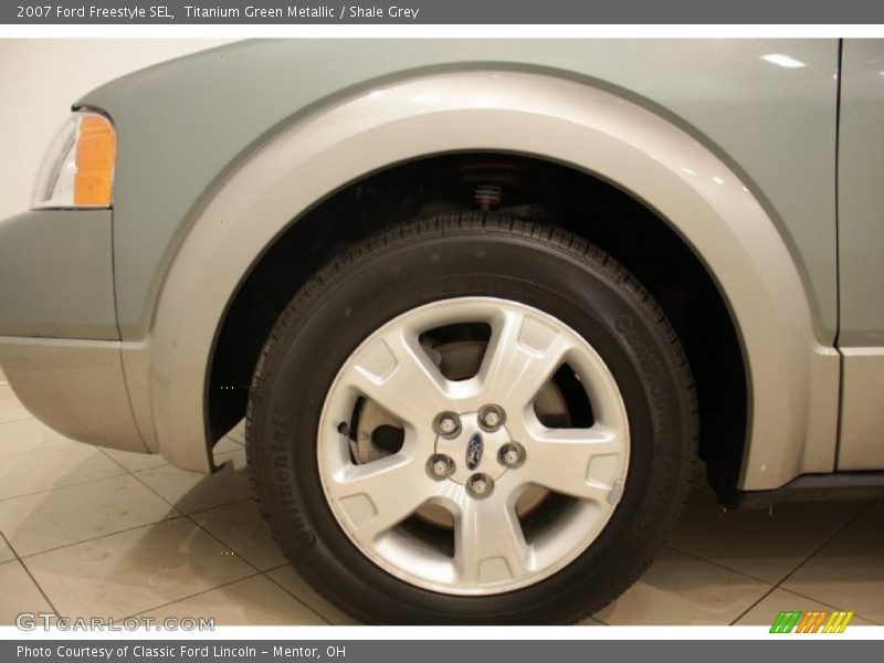 Titanium Green Metallic / Shale Grey 2007 Ford Freestyle SEL