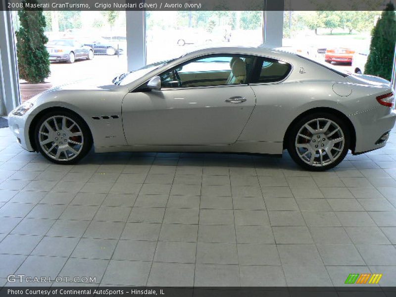 Grigio Nuvolari (Silver) / Avorio (Ivory) 2008 Maserati GranTurismo