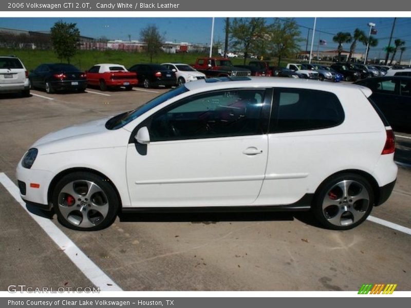 Candy White / Black Leather 2006 Volkswagen GTI 2.0T