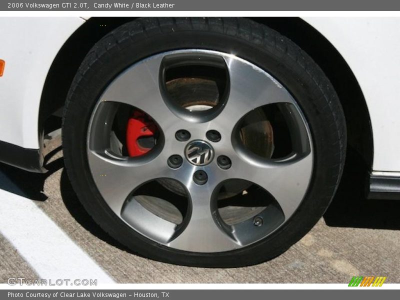 Candy White / Black Leather 2006 Volkswagen GTI 2.0T
