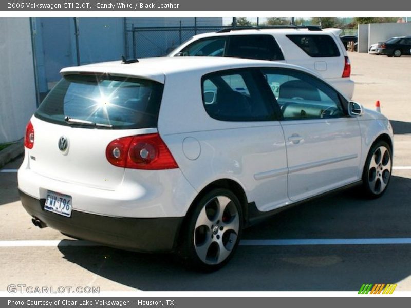 Candy White / Black Leather 2006 Volkswagen GTI 2.0T