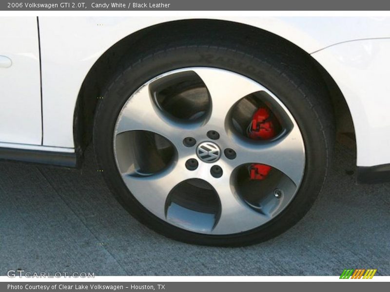 Candy White / Black Leather 2006 Volkswagen GTI 2.0T