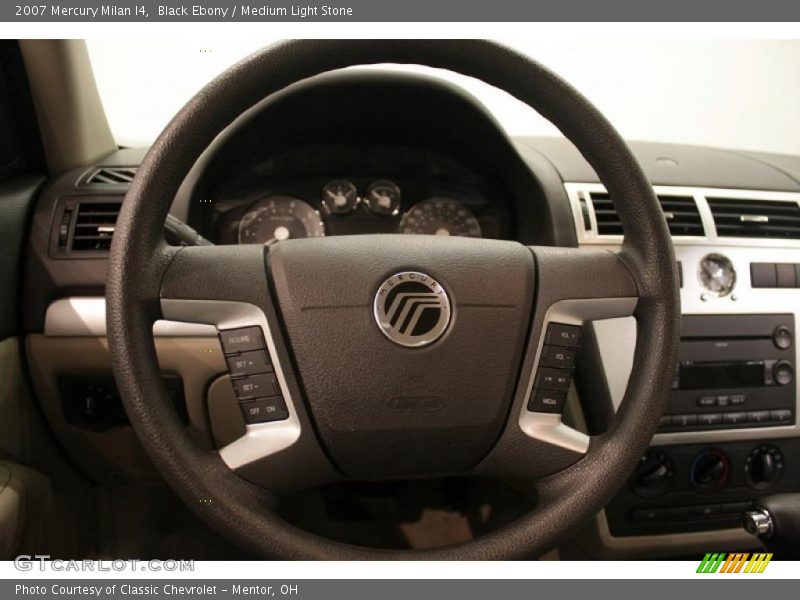 Black Ebony / Medium Light Stone 2007 Mercury Milan I4