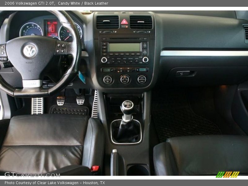 Candy White / Black Leather 2006 Volkswagen GTI 2.0T