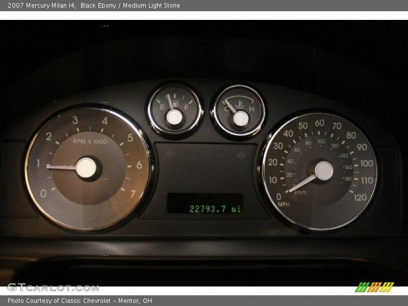 Black Ebony / Medium Light Stone 2007 Mercury Milan I4