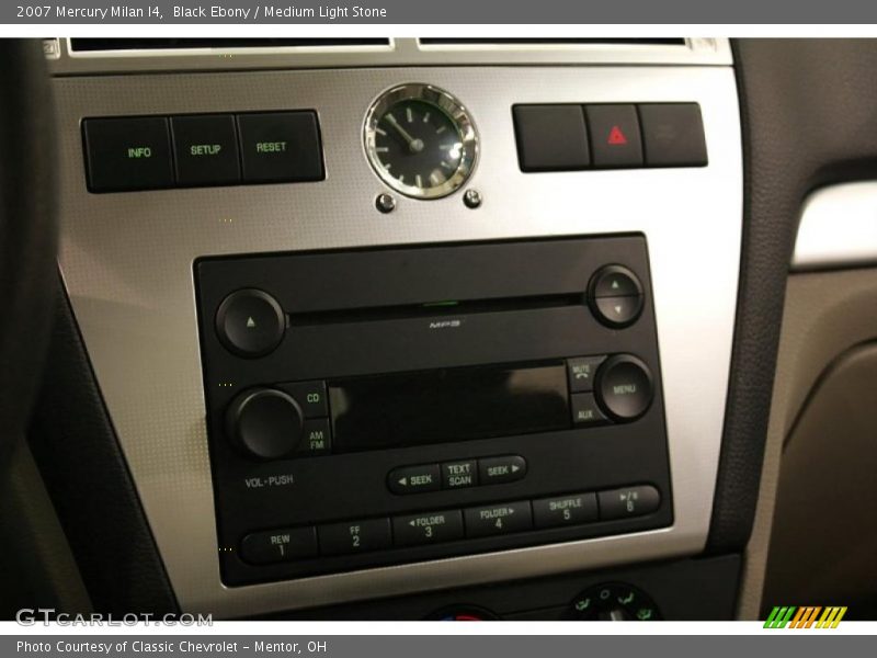 Black Ebony / Medium Light Stone 2007 Mercury Milan I4