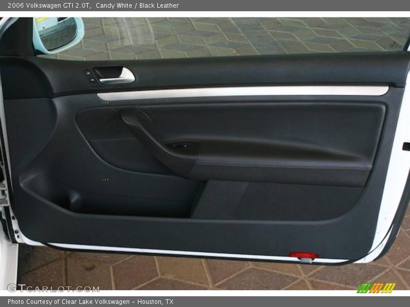 Candy White / Black Leather 2006 Volkswagen GTI 2.0T