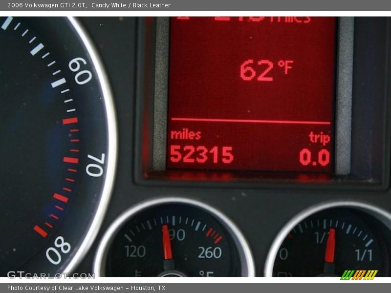 Candy White / Black Leather 2006 Volkswagen GTI 2.0T