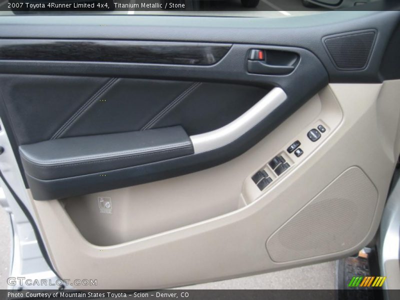 Titanium Metallic / Stone 2007 Toyota 4Runner Limited 4x4