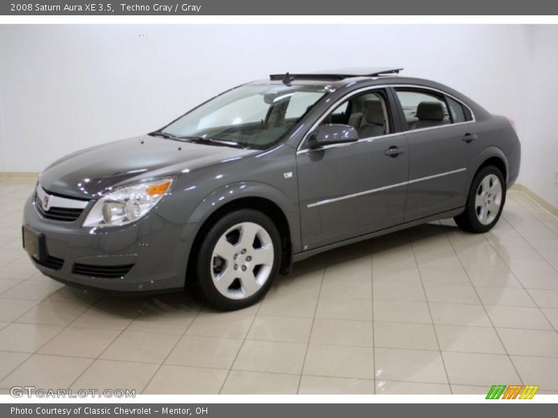 Techno Gray / Gray 2008 Saturn Aura XE 3.5