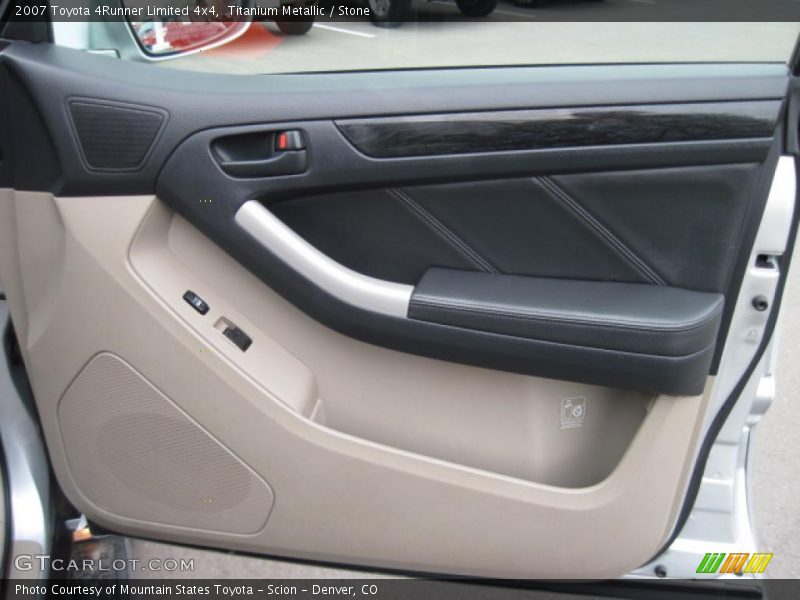 Titanium Metallic / Stone 2007 Toyota 4Runner Limited 4x4