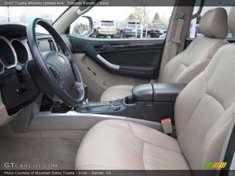 Titanium Metallic / Stone 2007 Toyota 4Runner Limited 4x4