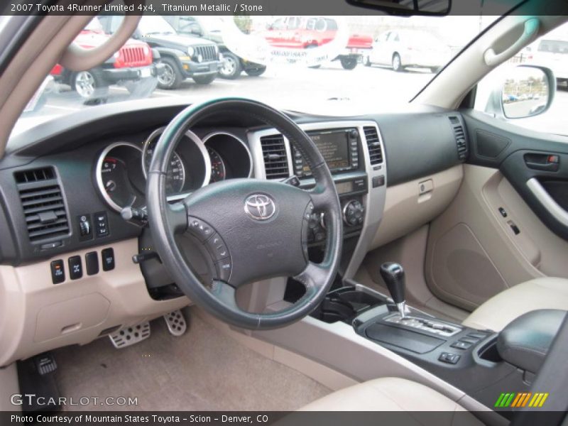 Titanium Metallic / Stone 2007 Toyota 4Runner Limited 4x4