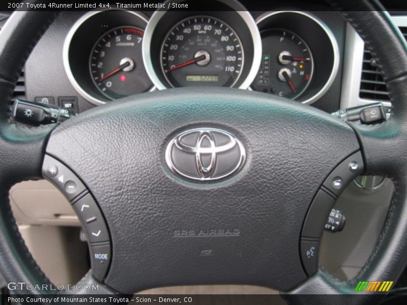 Titanium Metallic / Stone 2007 Toyota 4Runner Limited 4x4