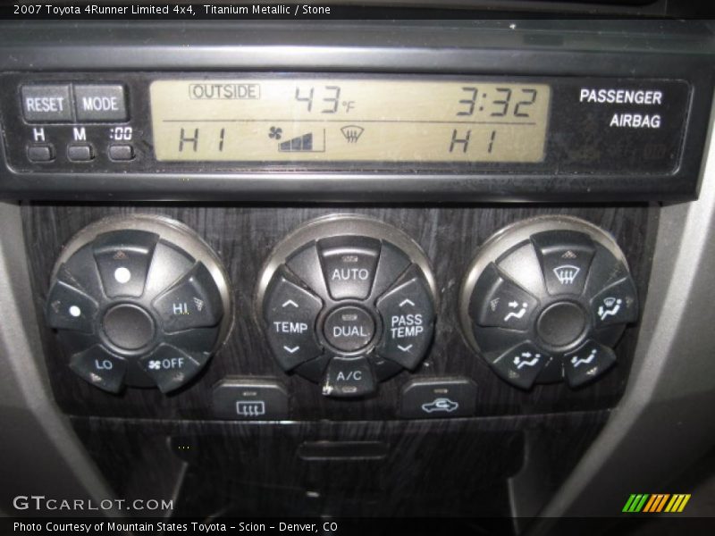 Titanium Metallic / Stone 2007 Toyota 4Runner Limited 4x4
